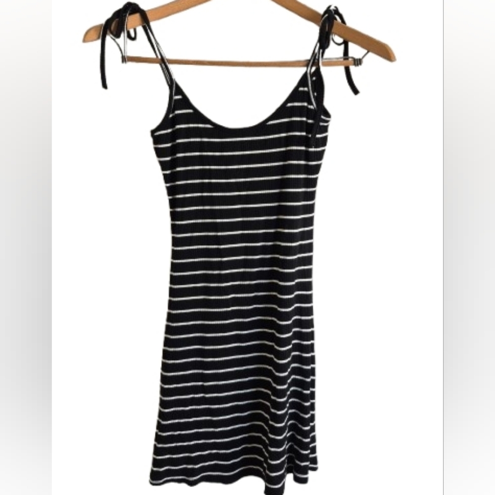 Urban Outfitters Striped Spaghetti Strap Mini Dress